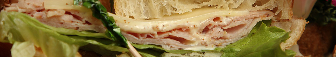 Eating Sandwich at Boba Tea House restaurant in Long Beach, CA.